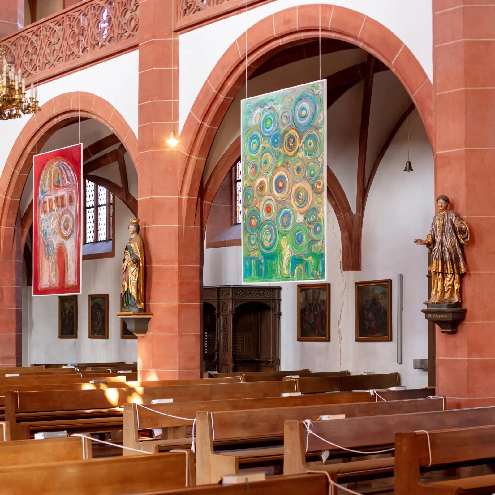 Großformat im Rheingauer Dom